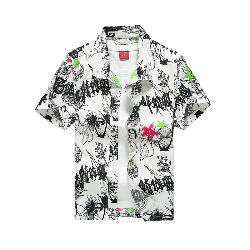 Summer Mens Hawaiian Casual Co - Vintage Hawaiian Floral Shirt recension och pris
