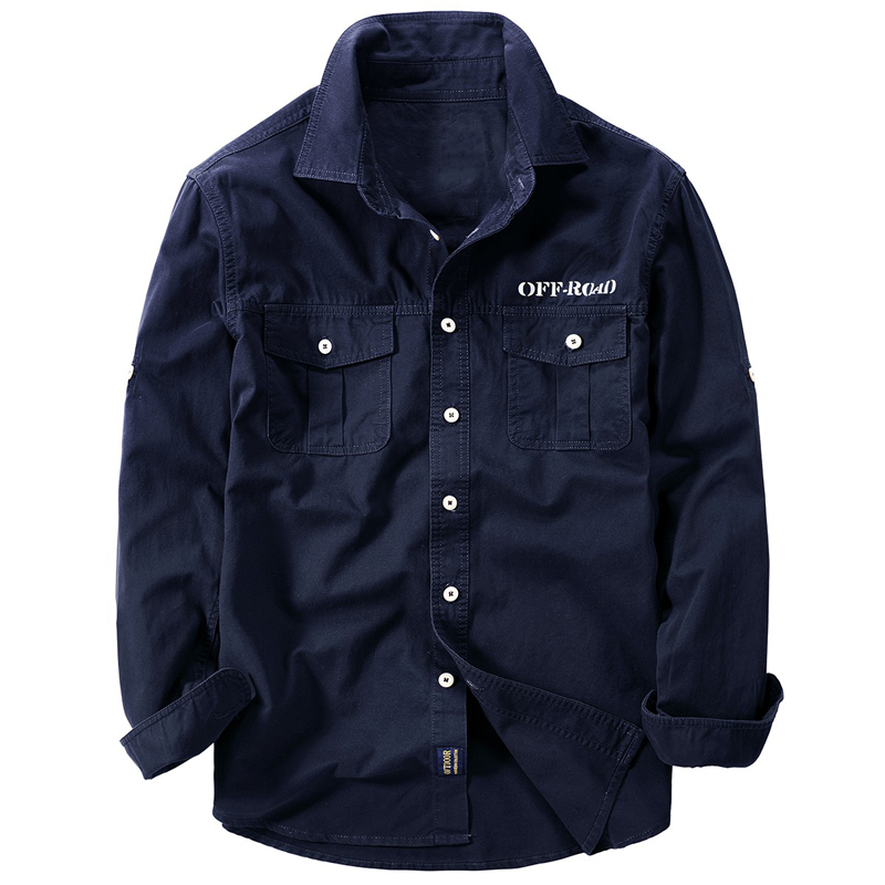 New Men's Spring Multi-pocket  - Tactical Military Shirt Cargo recension och pris