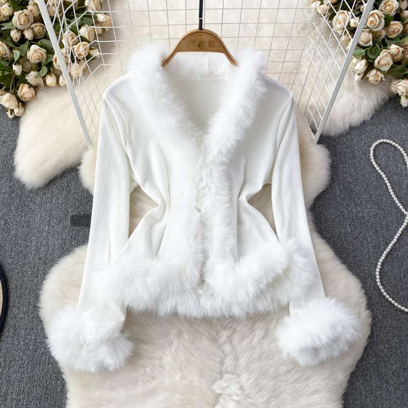 Women Plus Size Faux Fur Splic - Jackets recension och pris