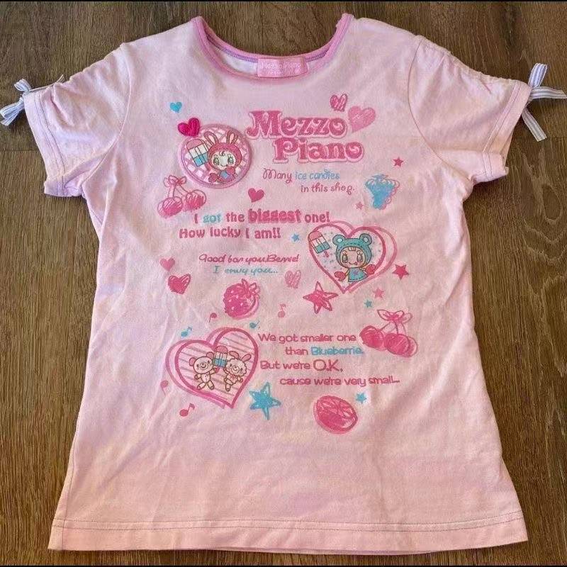 Vintage Kawaii Cute Short Slee - Shirts recension och pris