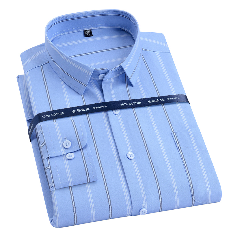 Oversize 11XL 10XL 9XL  Qualit - Oxford Cotton Casual Shirt Business recension och pris