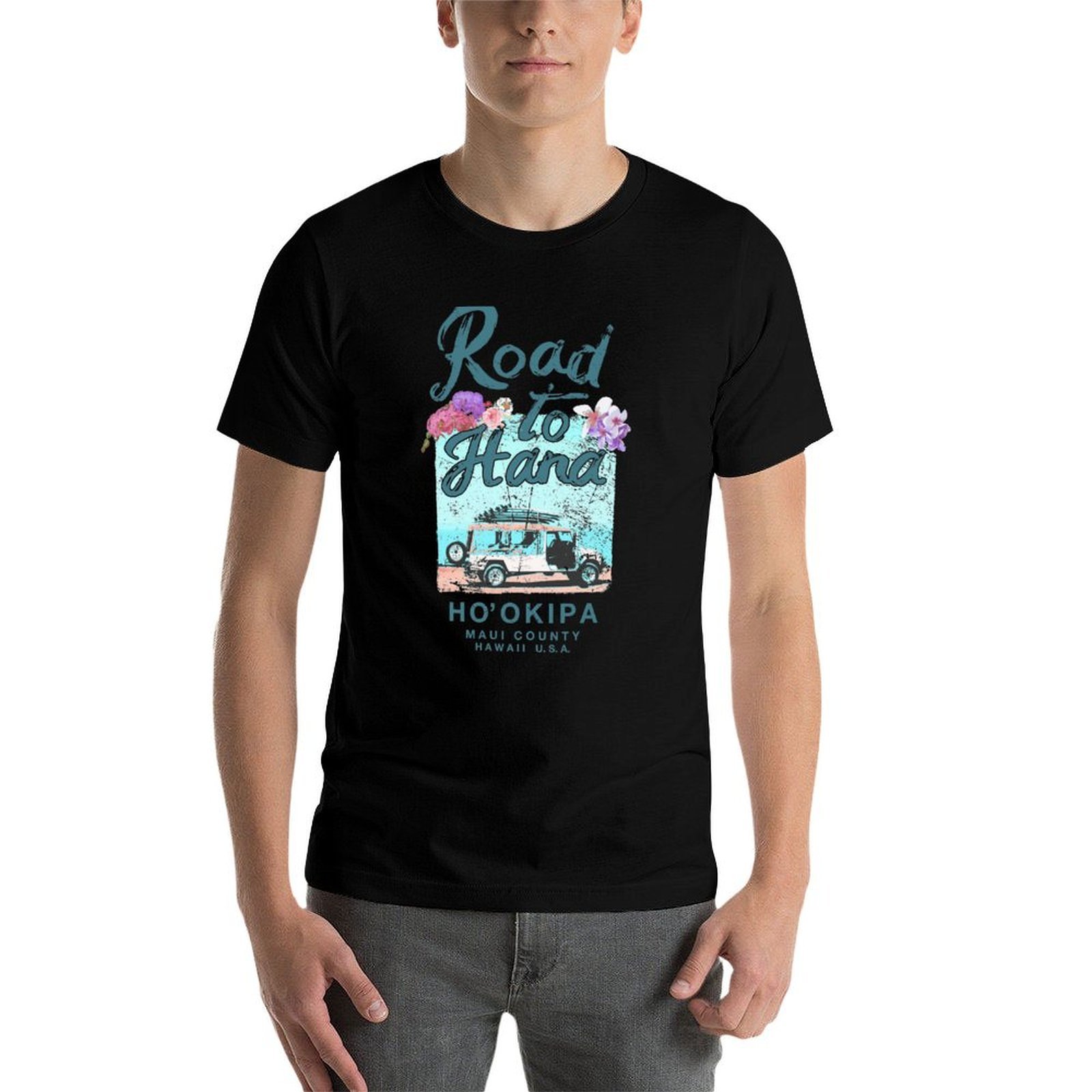 Road to Hana Maui Hawaii Vinta - Vintage Hawaiian Floral Shirt recension och pris