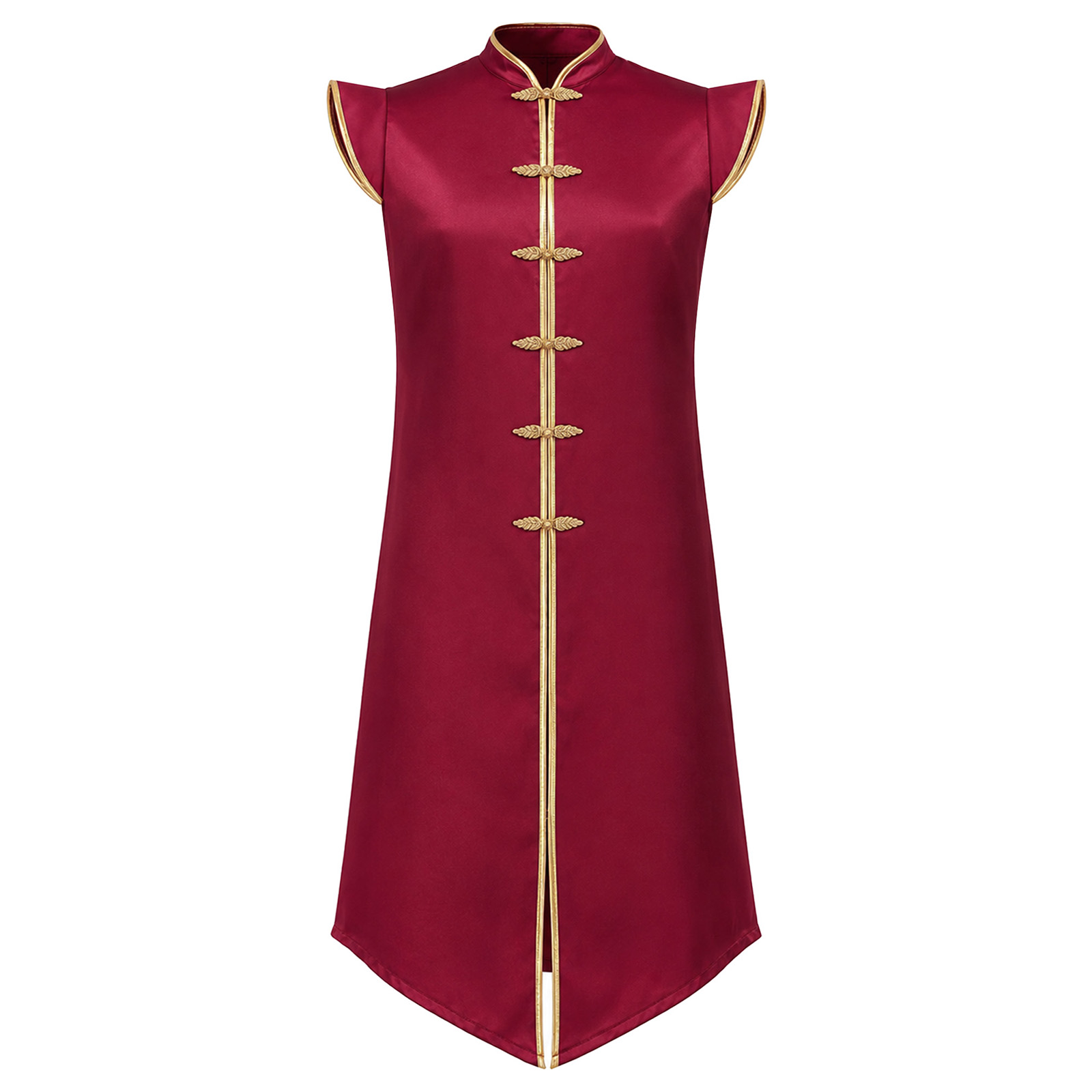 Men Medieval Long Vest Cap Sle - Jackets recension och pris