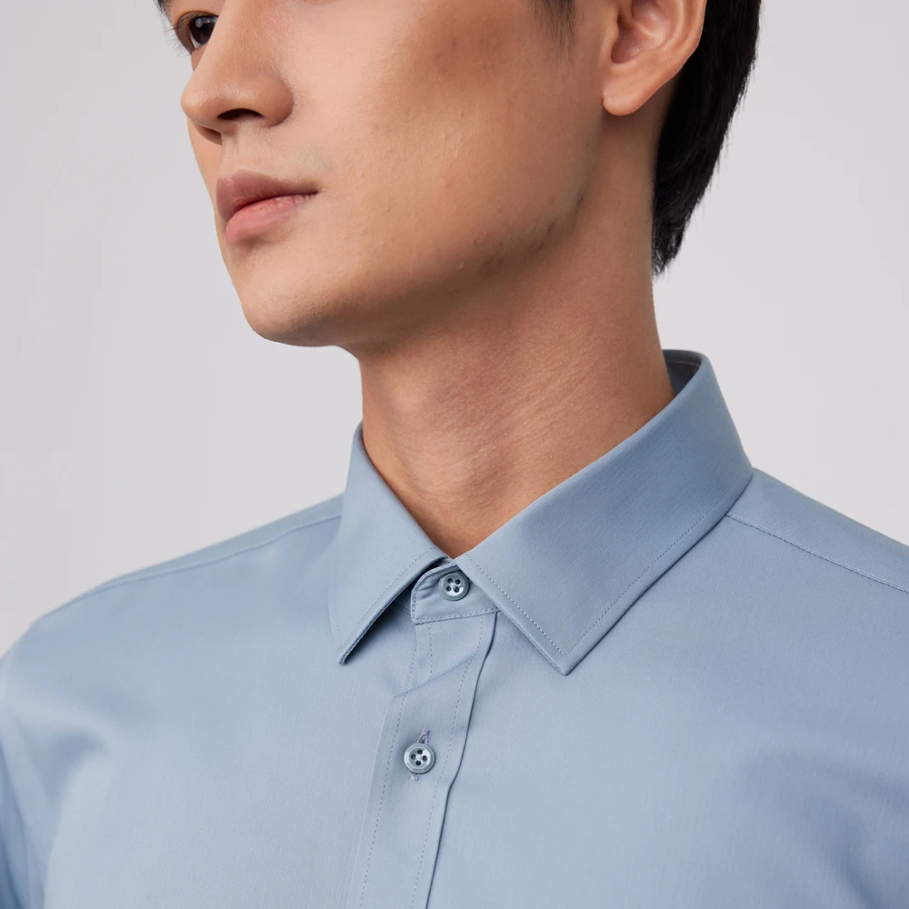 Men's Business Non-Iron Shirt  - Breathable Bamboo Fiber Shirt Non Iron recension och pris