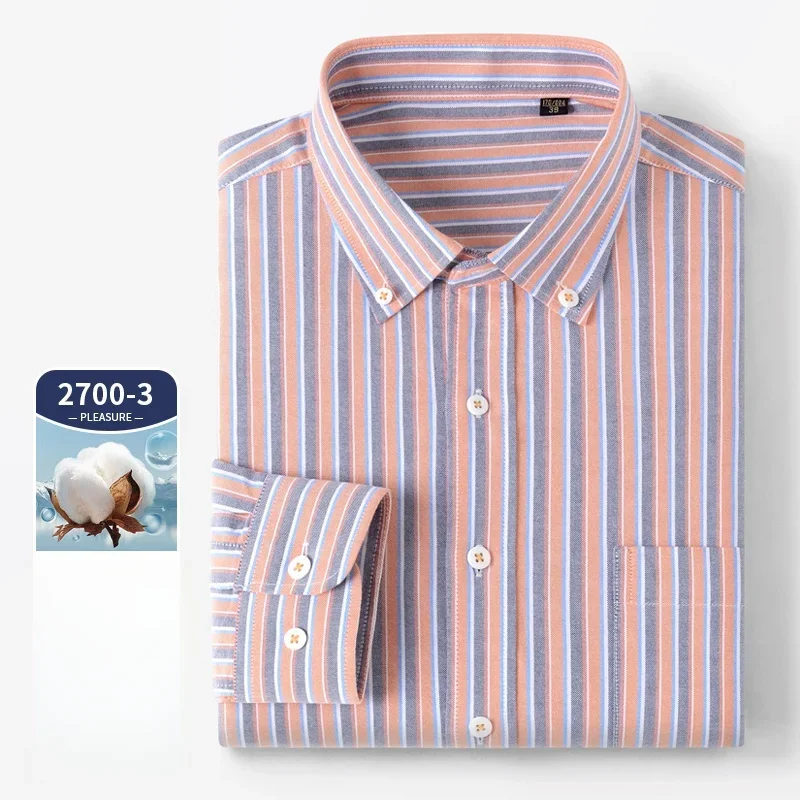 High Quality Long sleeve Shirt - Oxford Cotton Casual Shirt Business recension och pris
