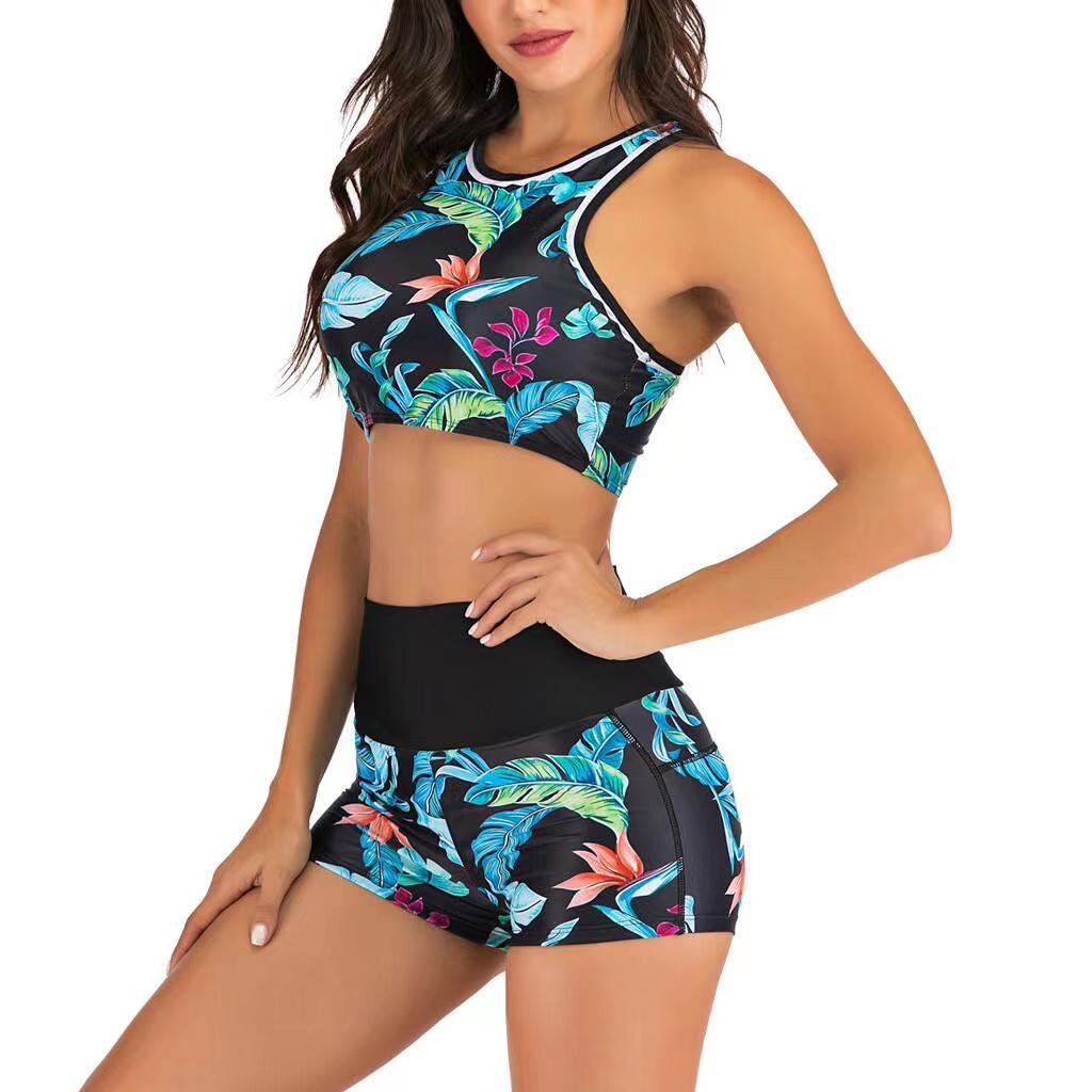 Y2K Bikini Woman Tankini With  - Shorts recension och pris