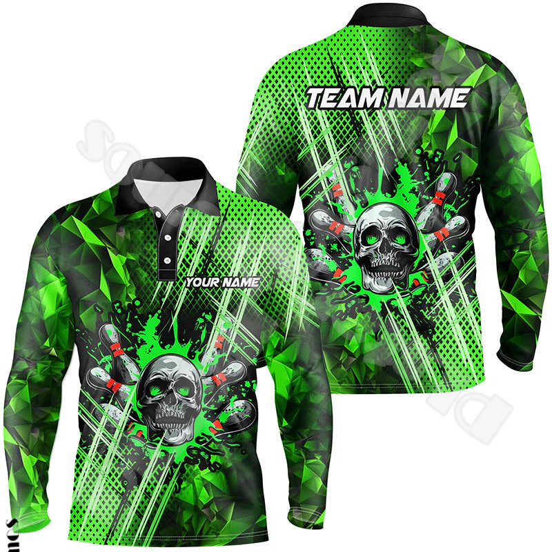Custom Name Strike Bowling Pla - Short Sleeve Bowling Shirt Retro recension och pris