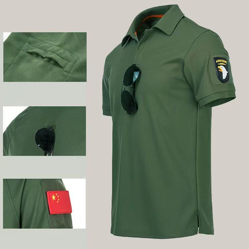 Men's Military Summer Sports T - Tactical Military Shirt Cargo recension och pris