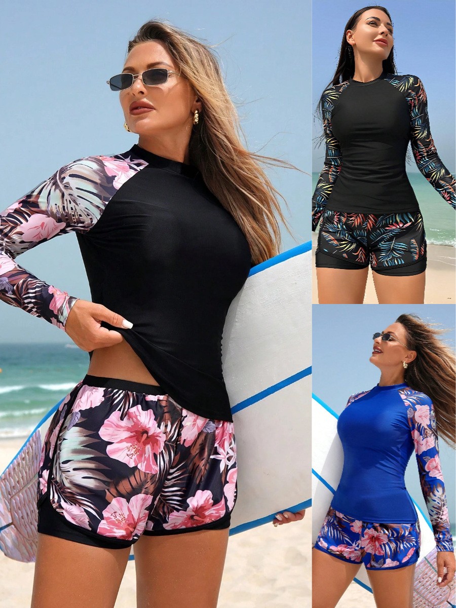 Y2k Tankini Women's Long Sleev - Shorts recension och pris