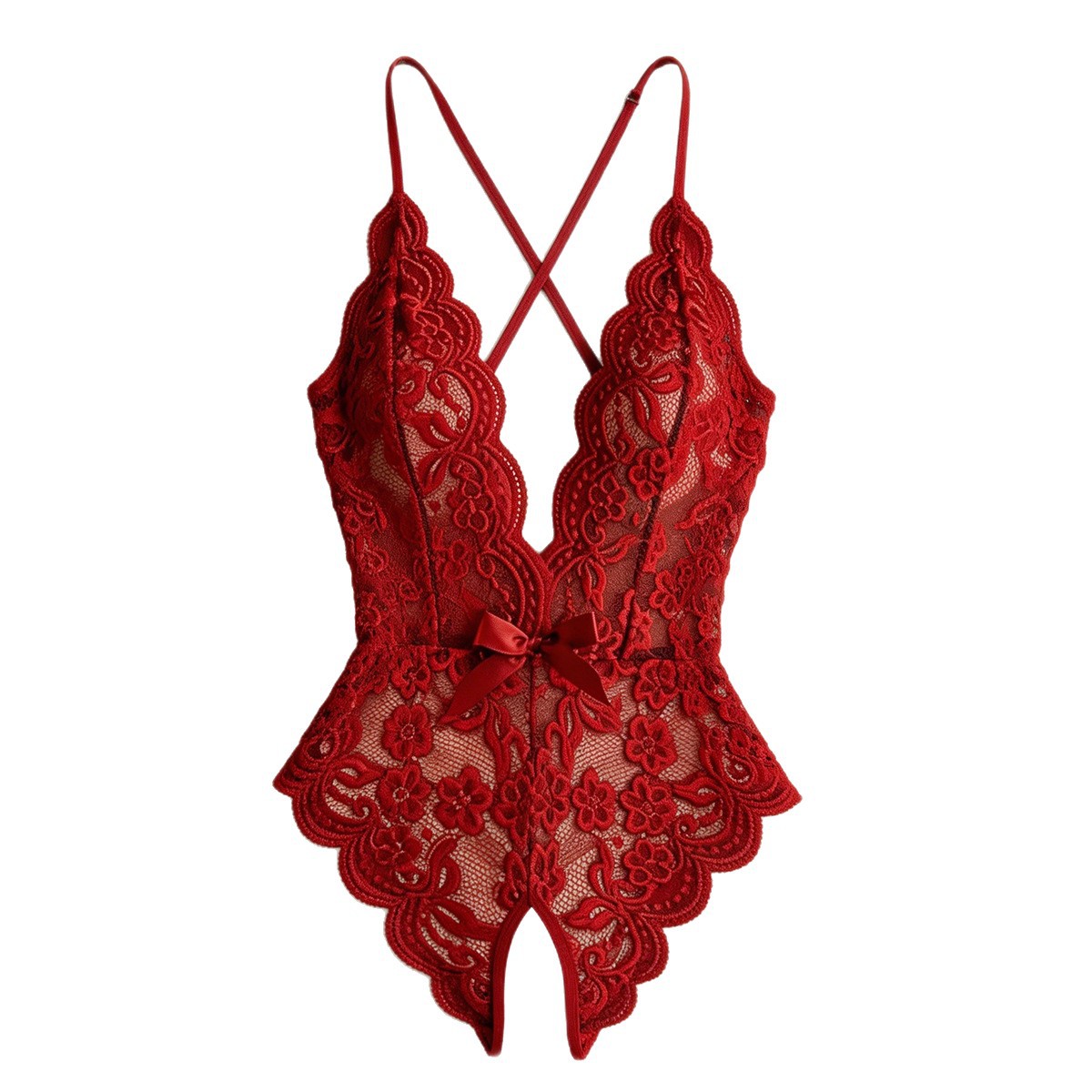 Hot Crotchless Sexy Lingerie F - Underwear recension och pris