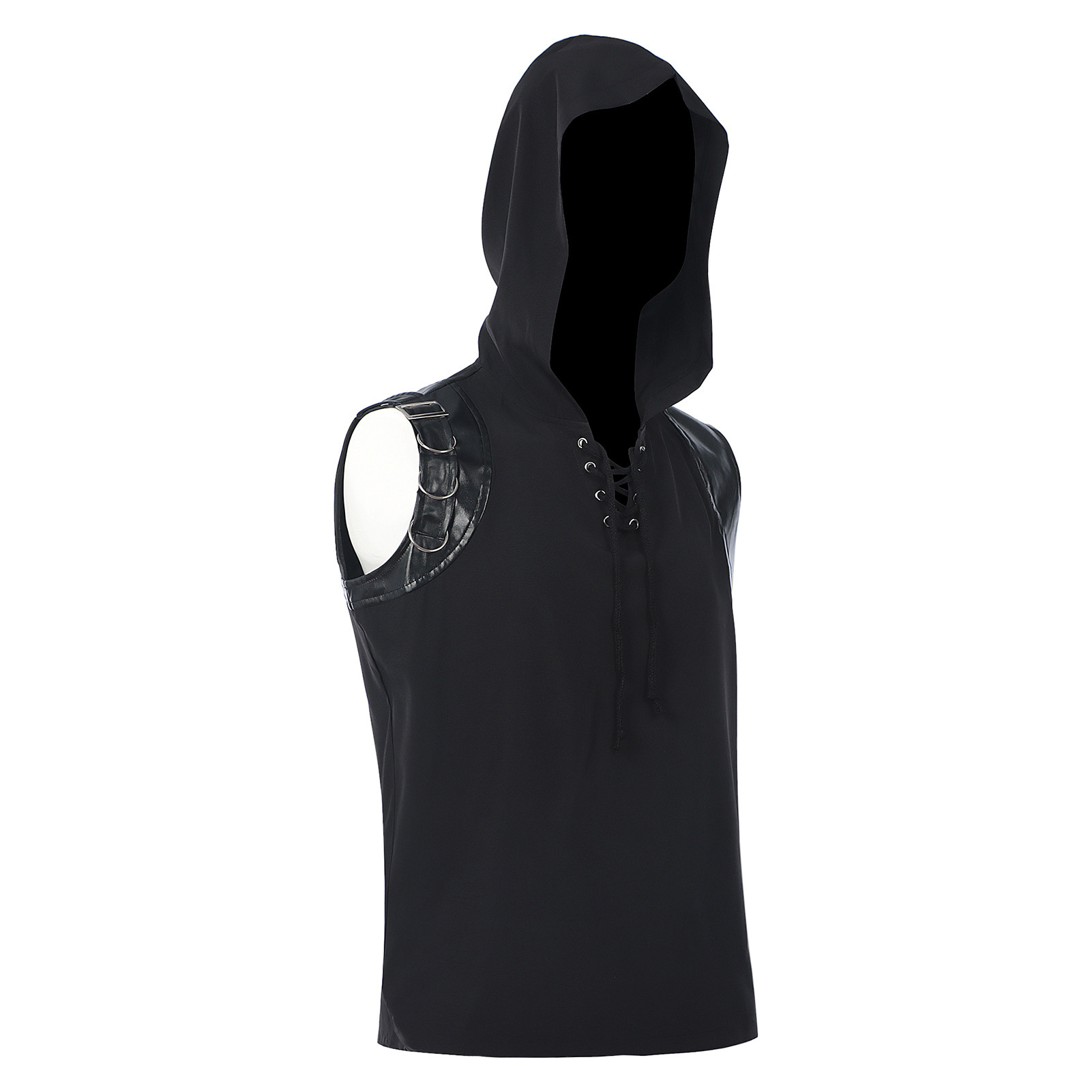 Men's Medieval Pirate Shirts L - Medieval Gothic Lace Up Pirate Shirt recension och pris
