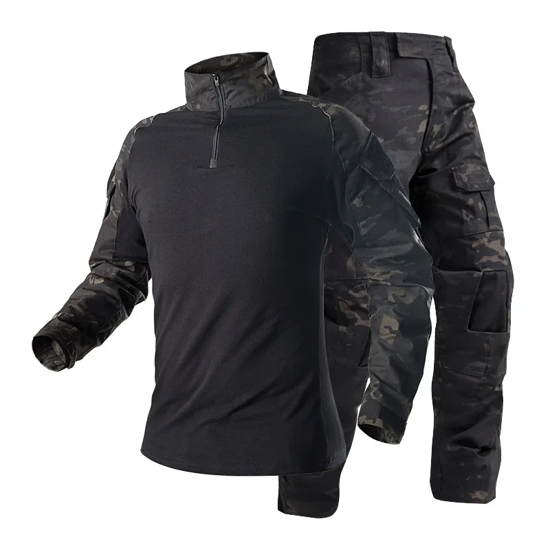 Men's Tactical Combat Uniform  - Tactical Military Shirt Cargo recension och pris