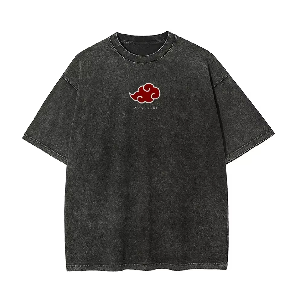 Naruto Itachi Uchiha T Shirt A - Acid Wash Vintage Graphic T Shirt recension och pris