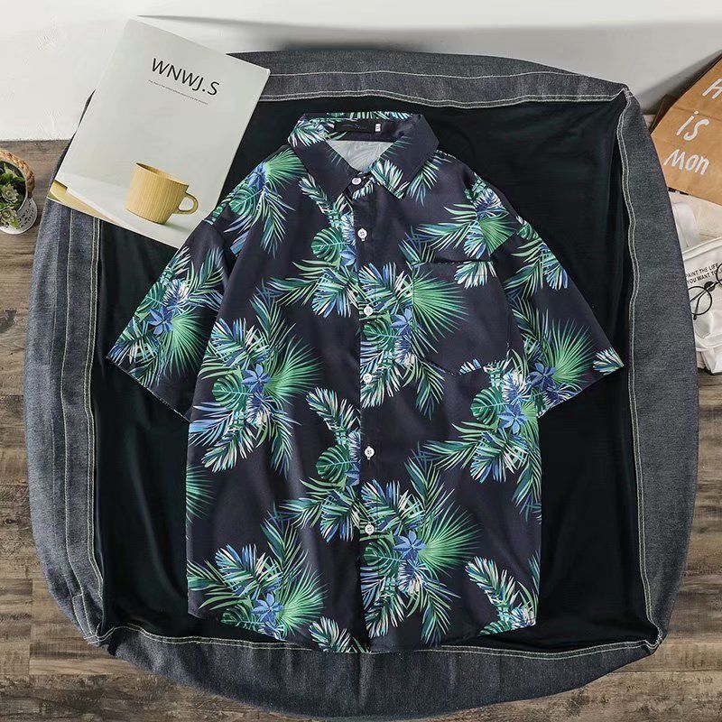 Vintage Floral Short Sleeve Me - Vintage Hawaiian Floral Shirt recension och pris