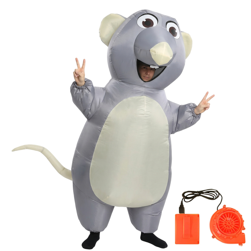 Cartoon Mouse Inflatable Costu - Suits recension och pris