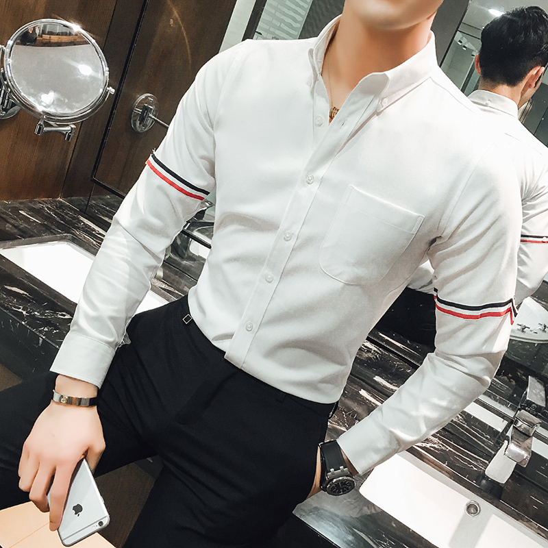 Men's shirt - Oxford cotton bl - Oxford Cotton Casual Shirt Business recension och pris