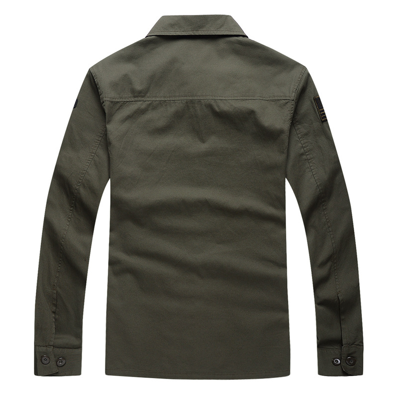 Men's Cotton Military Enthusia - Tactical Military Shirt Cargo recension och pris