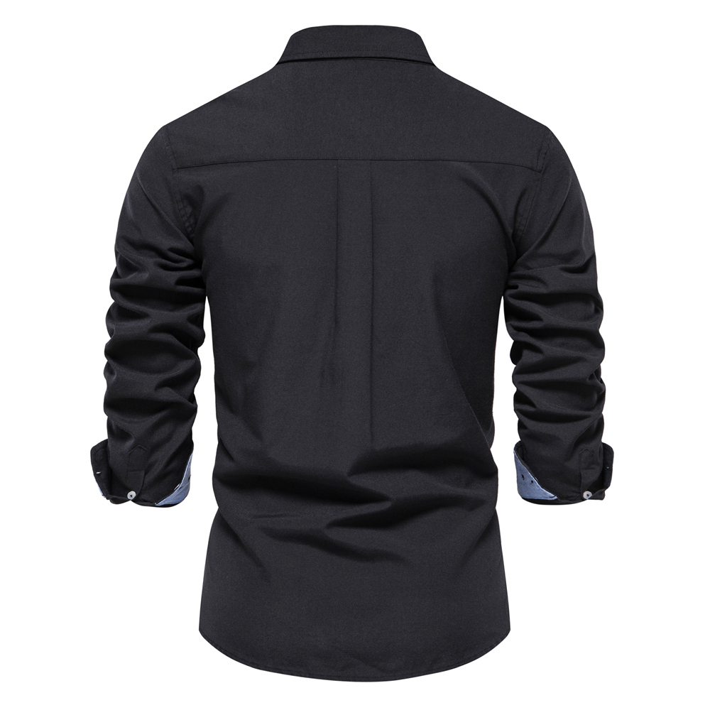 AIOPESON 2023 New Autumn Cotto - Oxford Cotton Casual Shirt Business recension och pris