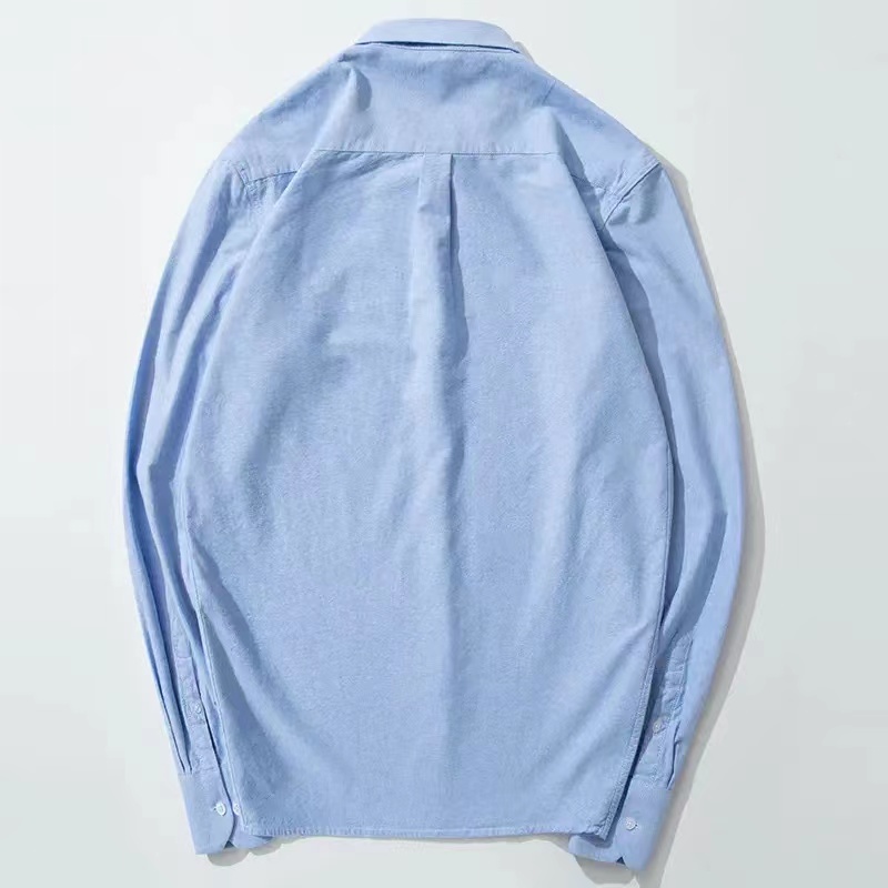 S-6XL Oxford Shirts for Men Lo - Oxford Cotton Casual Shirt Business recension och pris