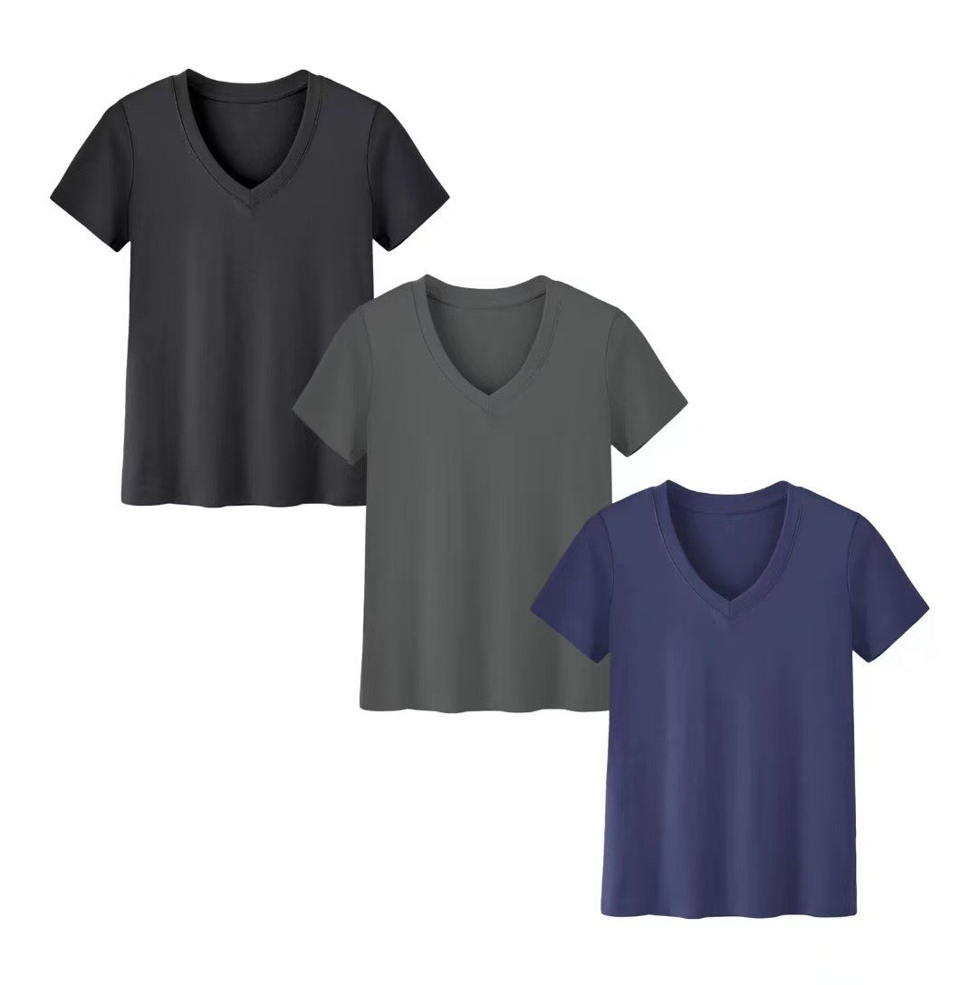 Women's Casual High Neck Short - T-Shirts recension och pris