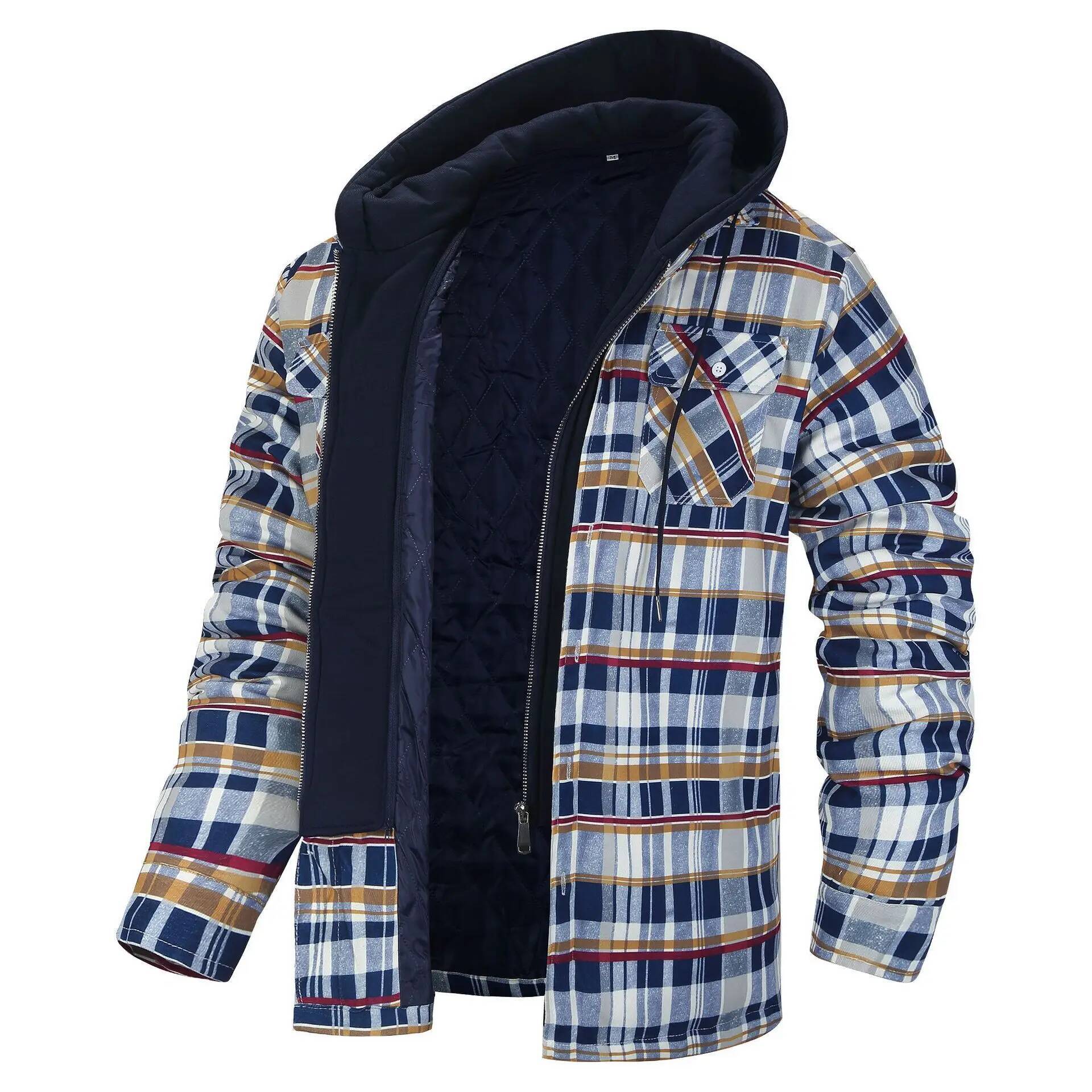 Winter Flannel Plaid Jacket Me - Flannel Plaid Shirt Heavy Weight recension och pris