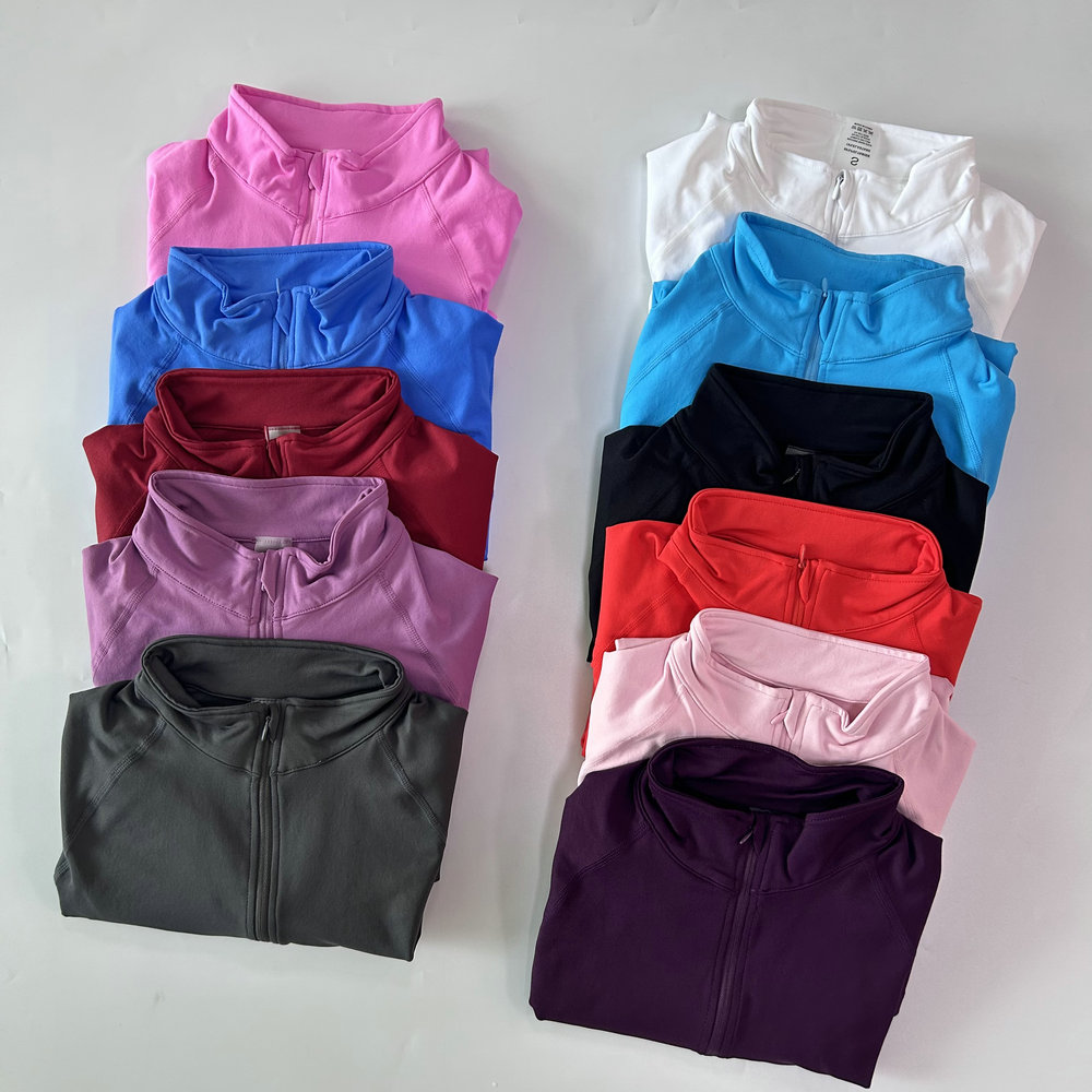 No Logo Yoga Jacket With Half  - Jackets recension och pris