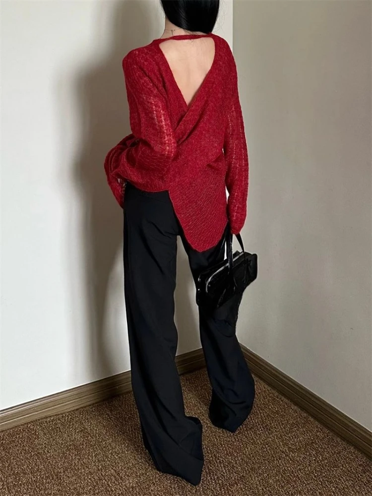 Y2K See-Through Knitted Women' - T-Shirts recension och pris