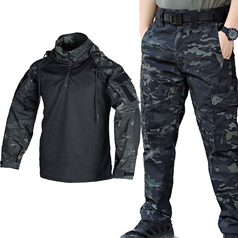 Tactical Uniform Set Military  - Tactical Military Shirt Cargo recension och pris